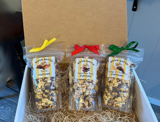 Holiday Popcorn Gift Box